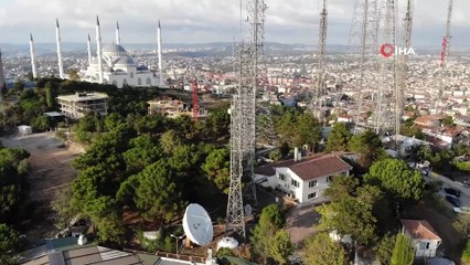 Çamlıca Tepesi'ndeki anten vericiler sökülmeye başlandı