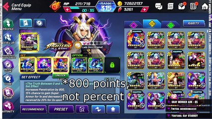 Are the Ein and PG Gain sets good against Victor? KOF All Star