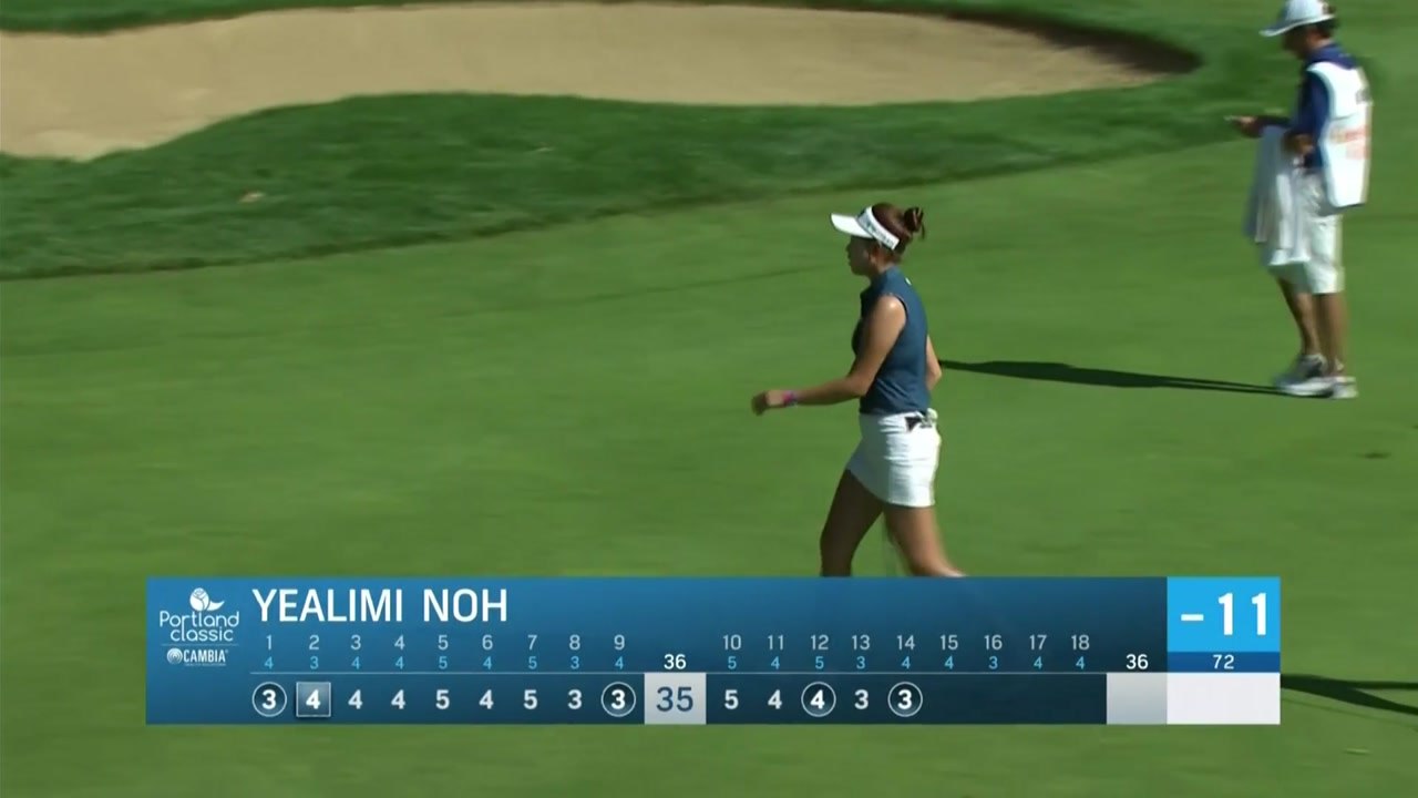 재미교포 노예림 '포틀랜드 클래식'  공동 3위 / YTN