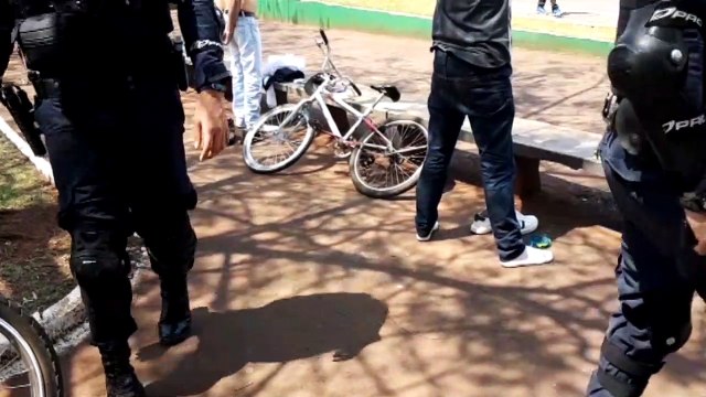 Guarda Municipal realiza ação contra o tráfico de drogas na Praça Wilson Joffre