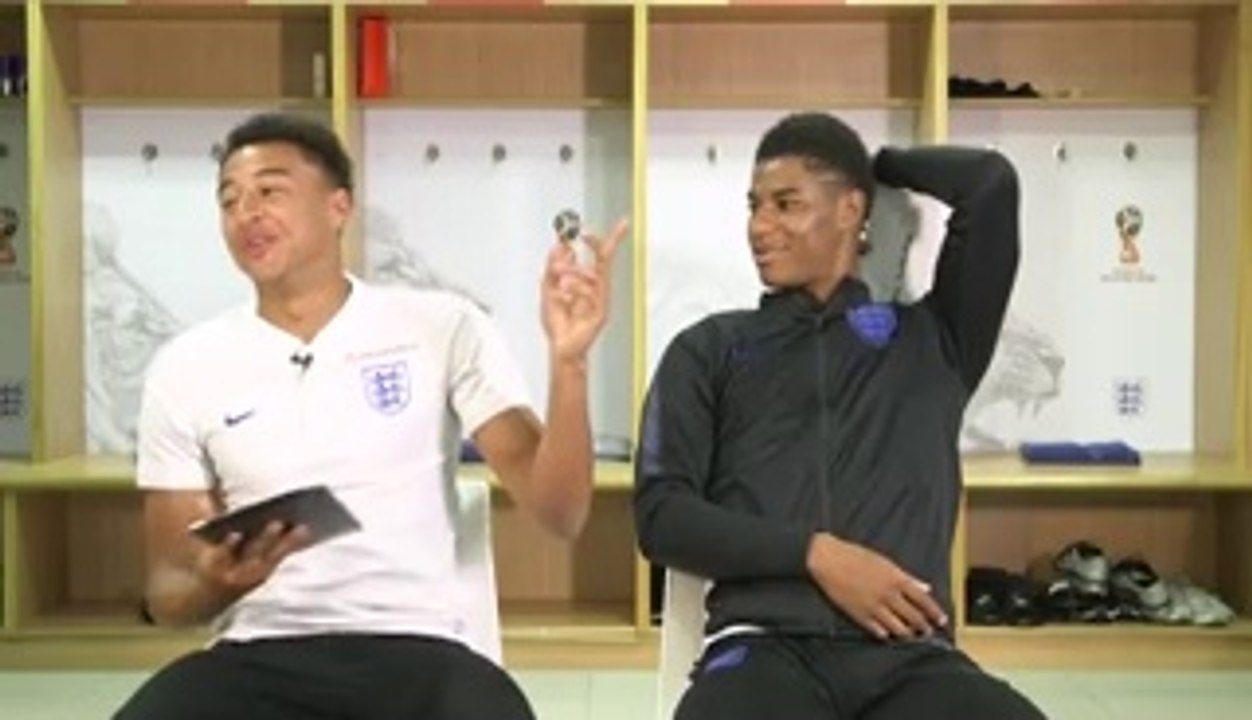 ENGLAND ROOMATES TEST - Rashford, Lingard, Mount,  Rice et al