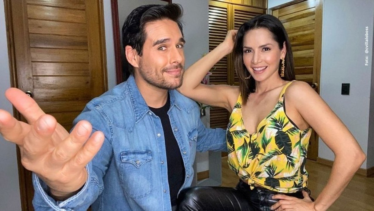 Romántico festejo de Carmen Villalobos y Sebastián Caicedo de Amor y Amistad
