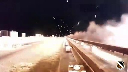 Hypersonic sled travels at 6,599 mph (Mach 8.6) at Holloman Air Force Base