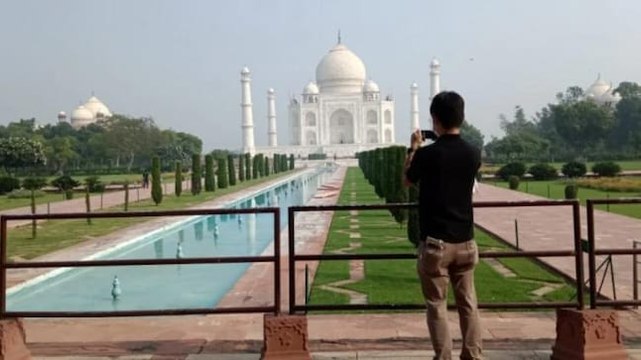 Image of the Day: Taj Mahal reopens for public after 6 months