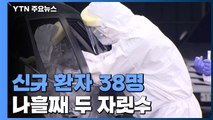 나흘째 신규 환자 두자릿수...신규 환자 38명·국내 발생 23명 / YTN