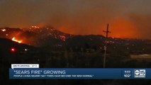 'Sears Fire' continues growing near Cave Creek