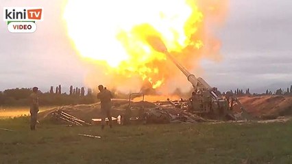 Pertempuran sengit Azeri-Armenia tarik perhatian pemimpin kuasa besar