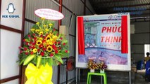 Khai trương nhà máy đá viên 5 tấn 1 ngày tại Nam Phước (Quảng Nam)