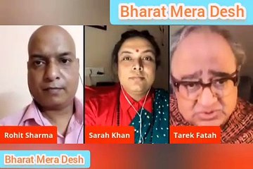 Deepak and sarah With Tarek Fatah On Muslims.  #SanatanDharma  #hindustan  #hindus