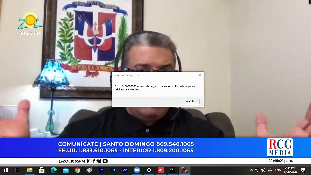 Consuelo Despradel y Angel Acosta comentan el bono universitario y la situación en Haití