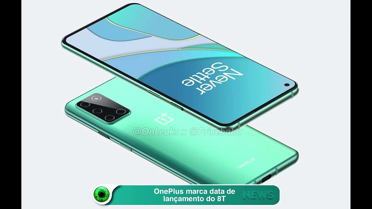 OnePlus marca data de lançamento do 8T