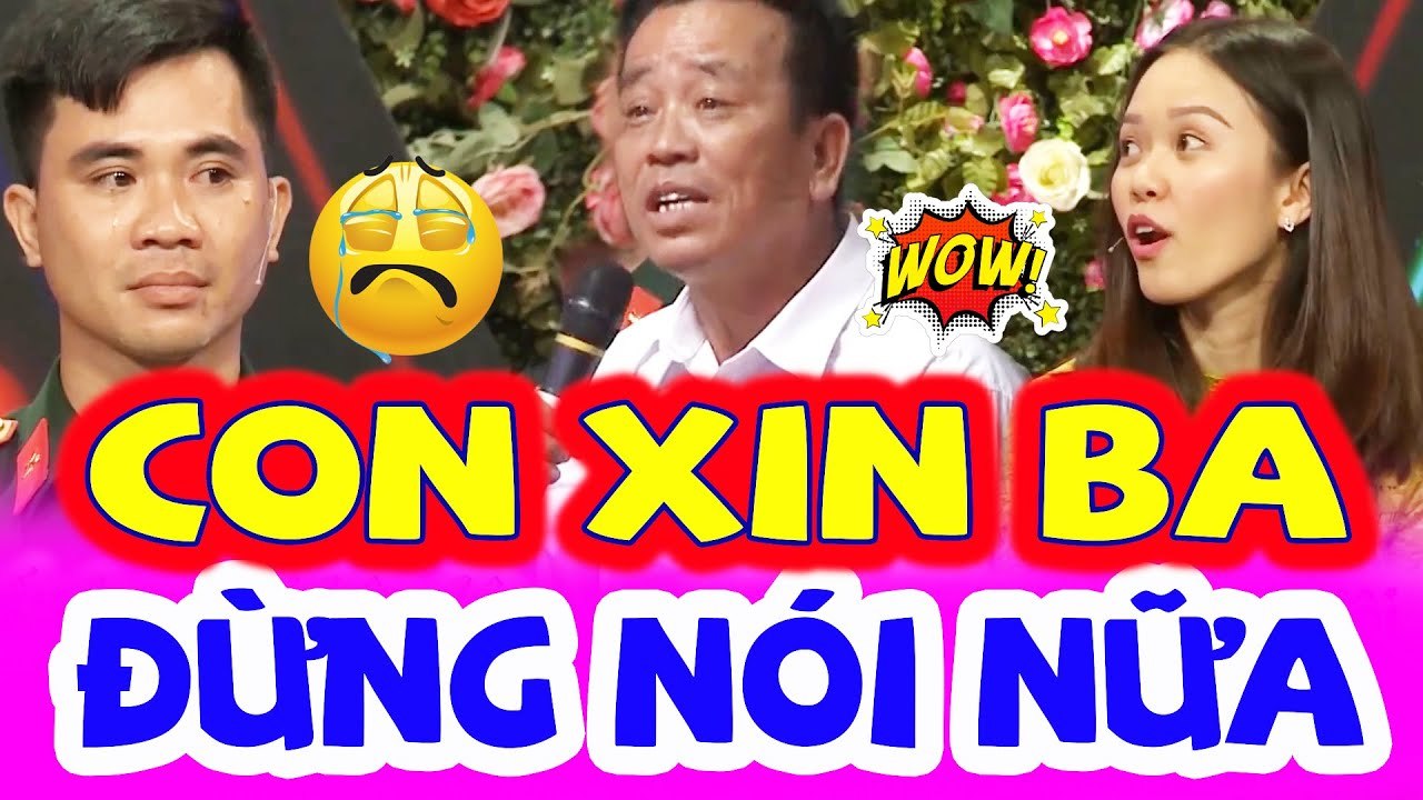 Chàng Bật Khóc Vì BỐ Tiết Lộ BÍ MẬT CỰC SỐC Trên Sóng Truyền Hình Nhưng Cái Kết Cực Kỳ Hạnh Phúc