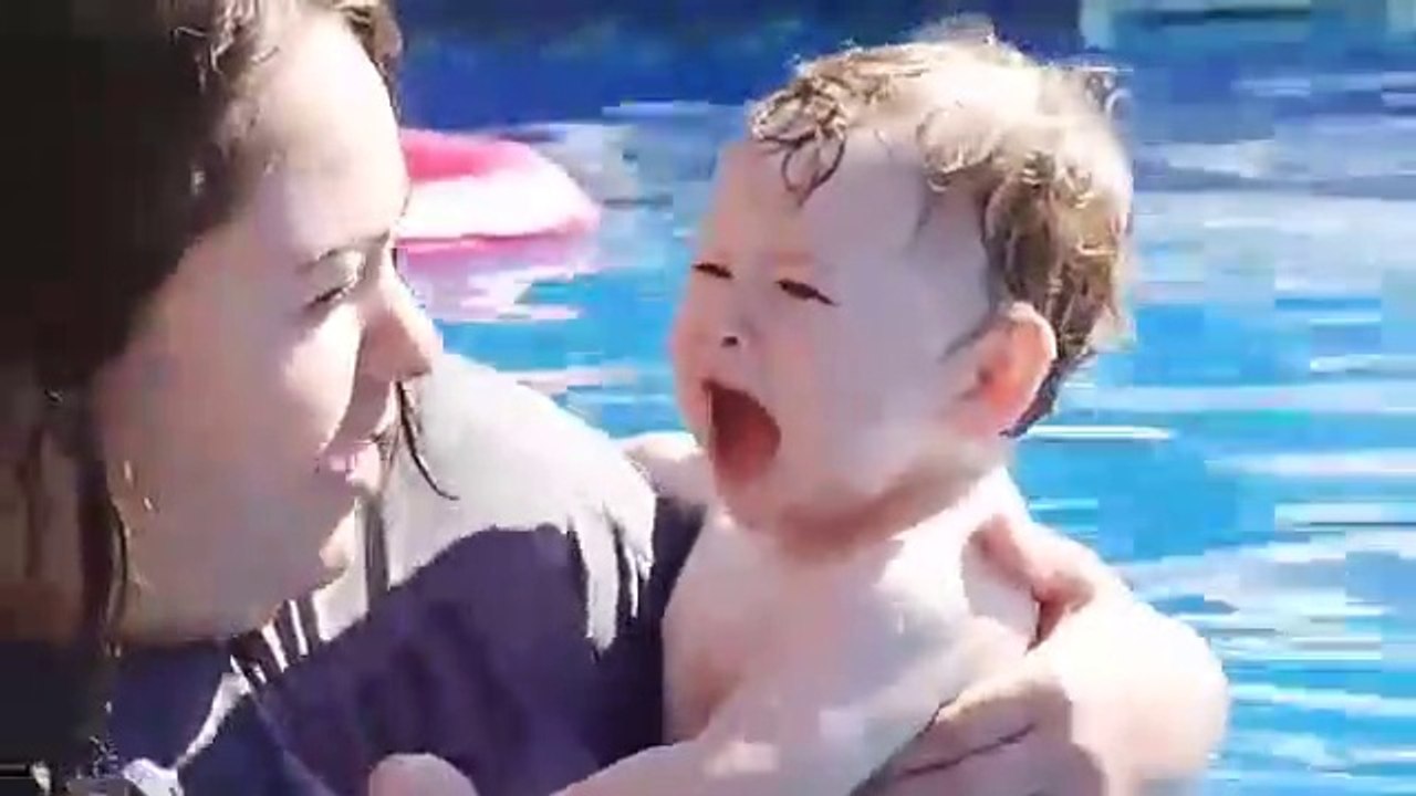 Funniest_Babies_go_Swimming_For_The_First_Time || Babies_Funny_video