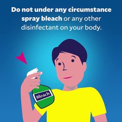 In The Know - Using disinfectants to prevent Covid-19