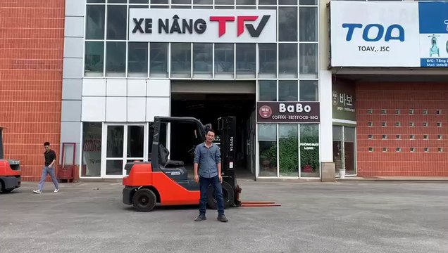 Xe nâng dầu Toyota 2.5 tấn 02-8FD25- Xe nâng Nhật giá rẻ