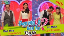 BẠN MUỐN HẸN HÒ tập 89 | Bạn gái cuồng trai đẹp đòi cúp giờ làm đi chơi gặp chàng BTV VTV24 đa tài