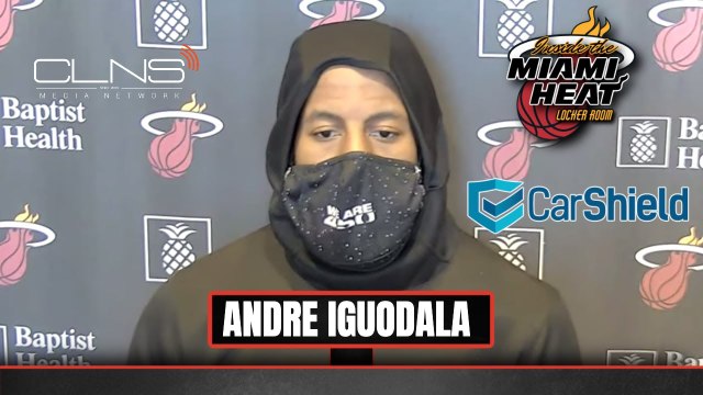 Andre Iguodala Practice Interview | Celtics vs Heat | Game 4 Eastern Conference Finals