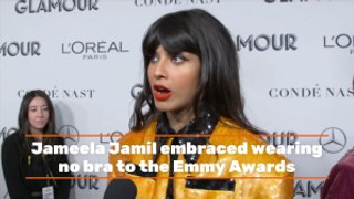 Jameela Jamil Goes Braless