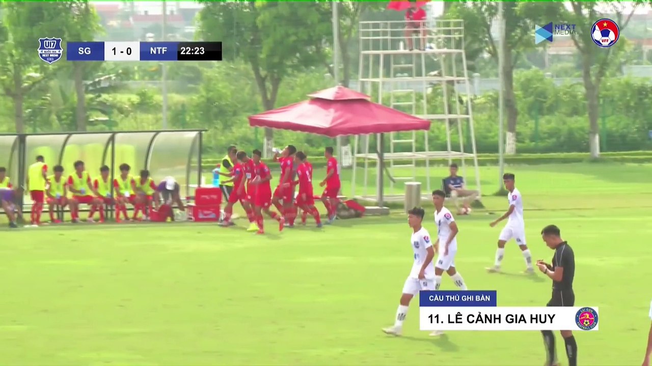 Highlights | U17 Sài Gòn - U17 Nutifood JMG | Vinh danh siêu phẩm 30m của Quốc Cường | VFF Channel