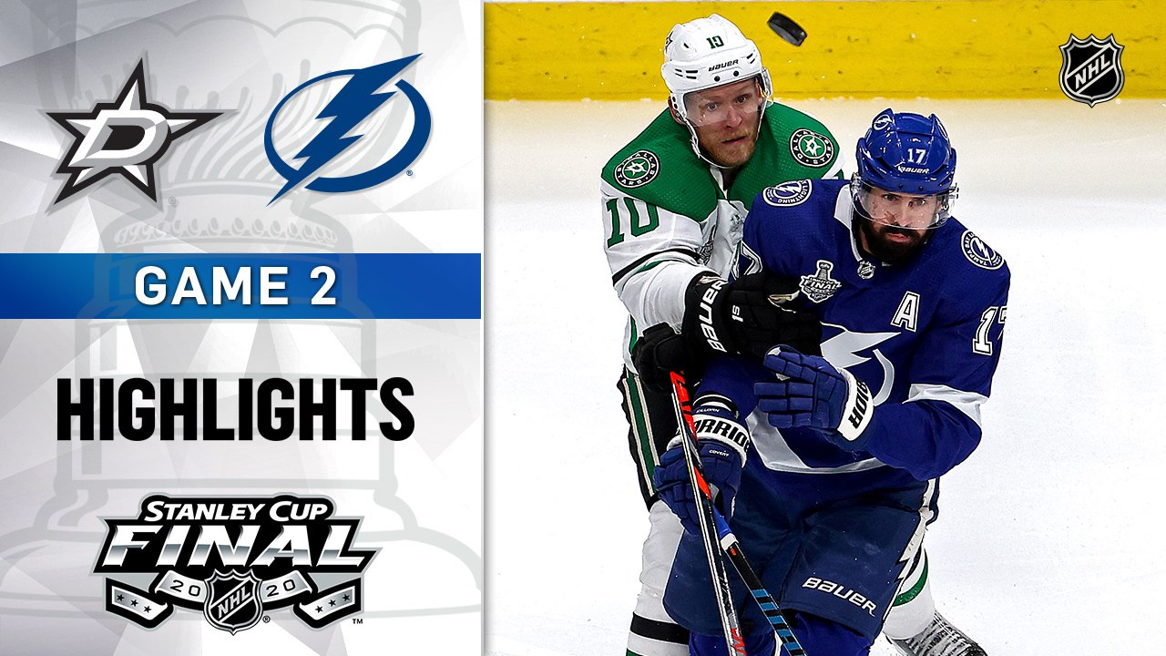NHL Highlights | Stars @ Lightning 9/21/2020