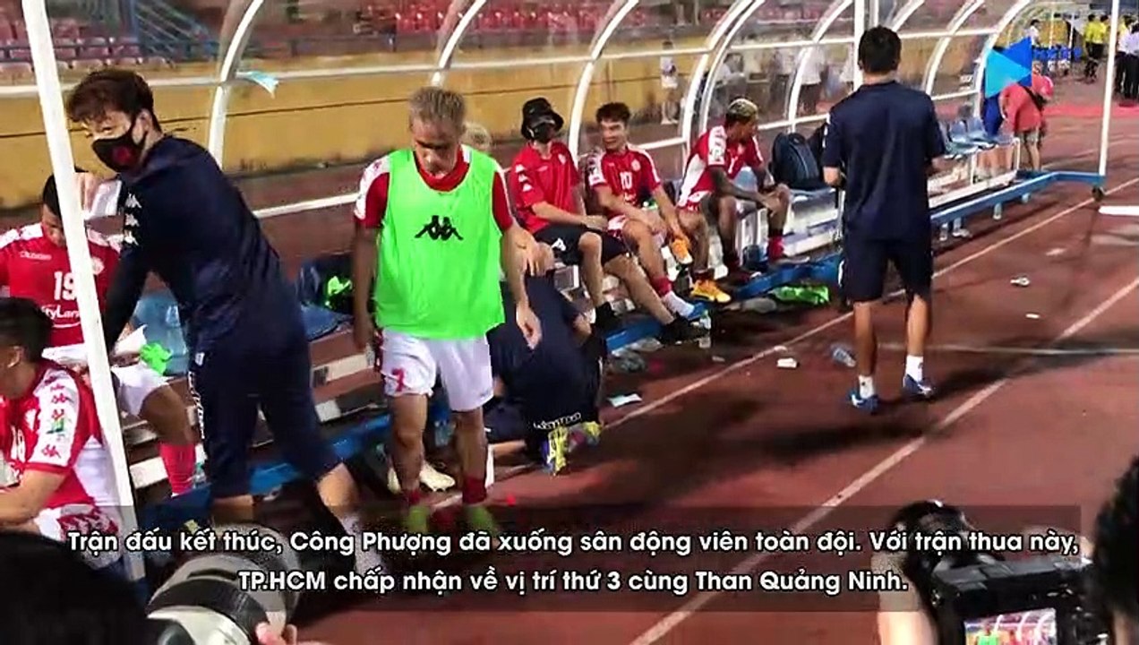 Phản ứng của Công Phượng sau bàn thua đầu tiên của CLB TP. HCM - NEXT SPORTS