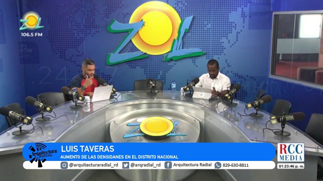 Luis Taveras Aumento de las densidades en el Distrito Nacional Arquitectura Radial