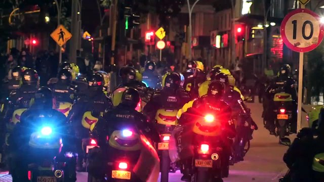 Nueva jornada de protestas y disturbios contra violencia policial en Colombia
