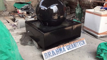 granite sphere water fountain,globe fountain,spinning water ball,water ball fountain,sphere water feature,Rotating ball water feature