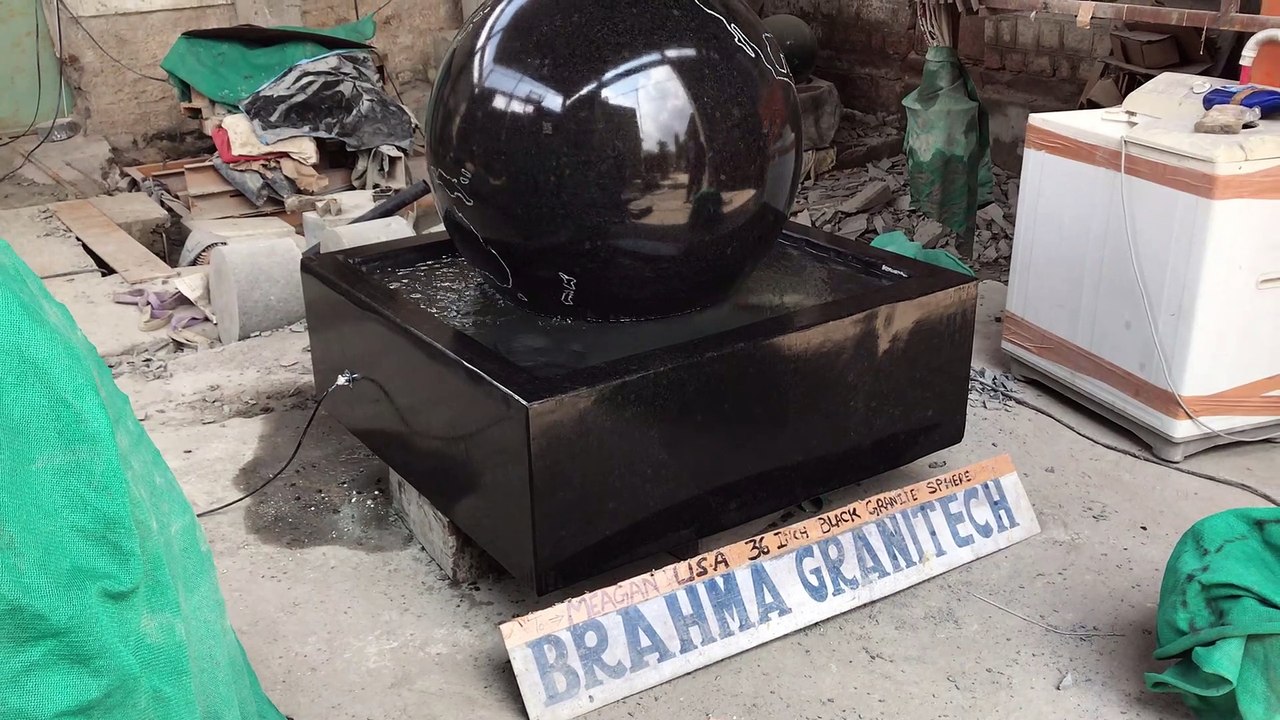 granite sphere water fountain,globe fountain,spinning water ball,water ball fountain,sphere water feature,Rotating ball water feature