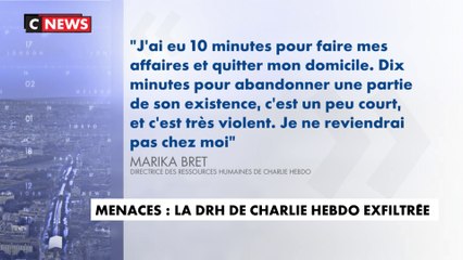 Menaces : la DRH de Charlie Hebdo exfiltrée de chez elle