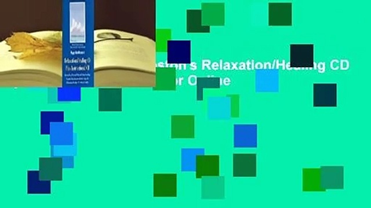 [Read] Peggy Huddleston's Relaxation/Healing CD plus Instructional CD  For Online