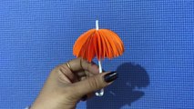How To Make Umbrella Paper Craft? | Easy Craft Ideas | Origami Craft