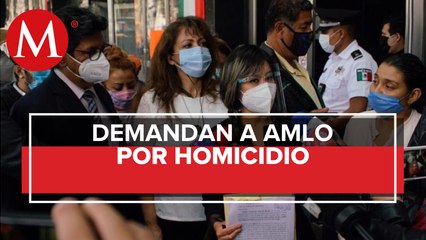 Download Video: Padres de niños con cáncer denuncian a AMLO por homicidio, lo culpan por desabasto de medicamentos