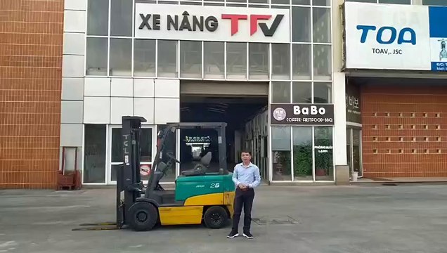 Xe nâng điện 2.5 tấn Komatsu FB25EX-11. Chất liệu chuẩn Made in Japan