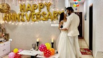 Charu Asopa और Rajeev sen ने Celebrate की 1st Anniversary, Romantic अंदाज में आए नजर | Boldsky