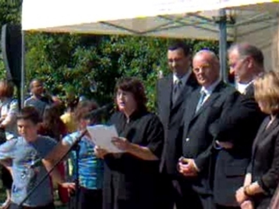 Inauguration officielle du jardin de ta soeur