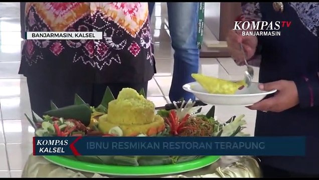 Tempat Wisata Baru, Restoran Terapung Banjarmasin Resmi Dibuka