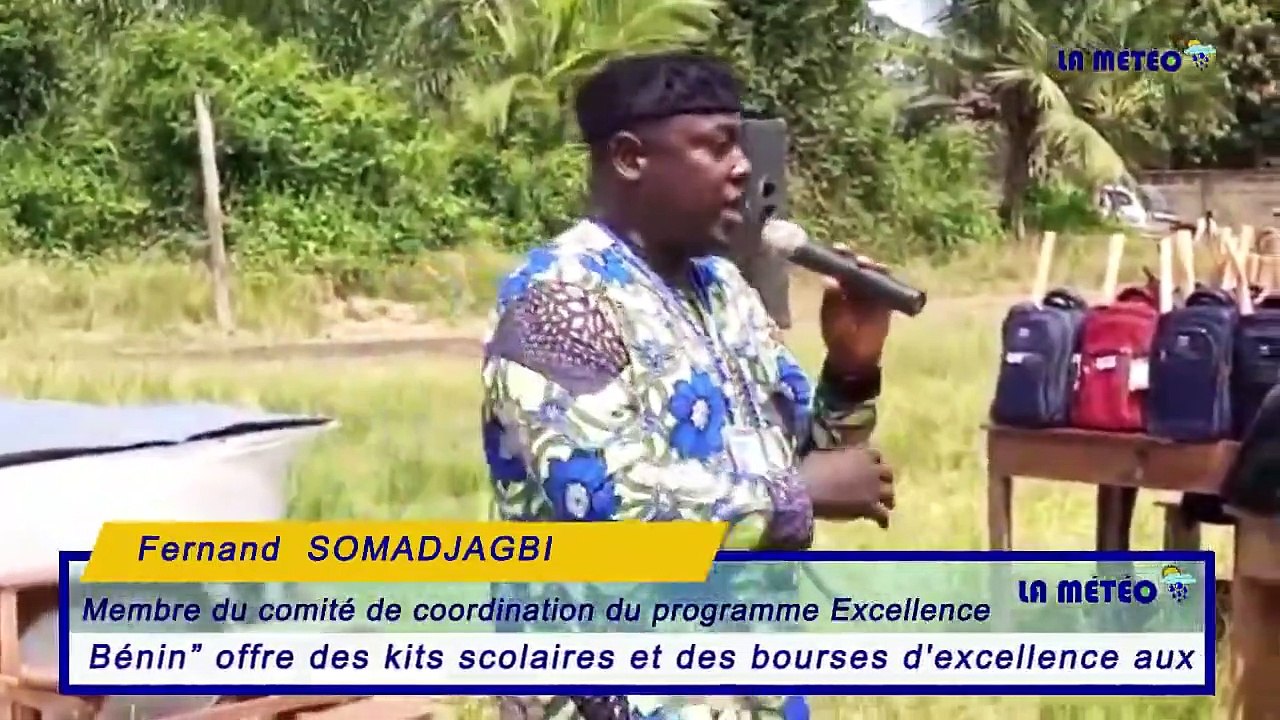 “Echelle Bénin” offre des kits scolaires et des bourses d'excellence aux élèves de la commune de Grand-Popo