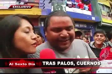 Tras palos, cuernos: la infidelidad sobre el tapete en Al Sexto Día