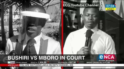 Bushiri vs Mboro in court
