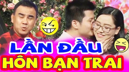 Cô Nàng Sướng Rùng Mình Vì Lần Đầu Được Bạn Trai Ôm Hôn Khiến Cả Trường Quay Cười Bể Bụng