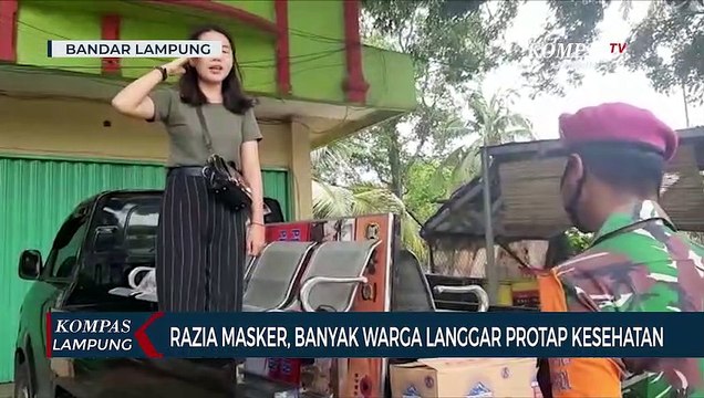 Razia Masker, Masih Banyak Warga Langgar Protokol Kesehatan