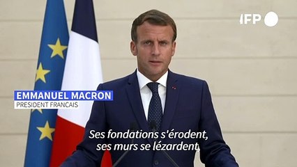 Macron à l'ONU: "notre maison commune est en désordre, à l'image de notre monde"