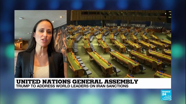 United Nations General Assembly: Trump to address world leaders on Iran sanctions