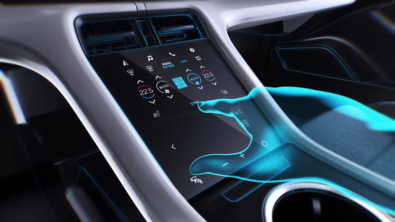 Touchscreen mit aktivem, haptischem Feedback