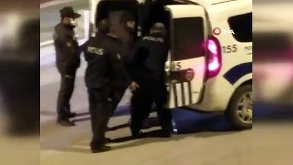 Silahı göle attı polisten kaçtı