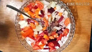 healthy and easy salad recipe | how to make healthy salad recipe for weight loss.