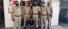 इटावा: कोतवाली पुलिस ने 15 हजार के इनामी बदमाश को किया गिरफ्तार