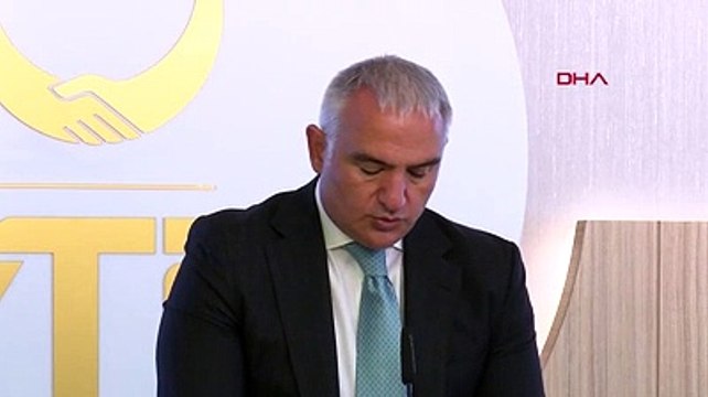 Kültür ve Turizm Bakanı Ersoy, Yurtdışı Türkler ve Akraba Topluluklar Başkanlığı'nda konuştu