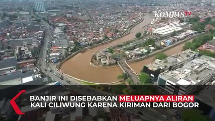 Video herunterladen: Pantauan Udara Kali Ciliwung, Beberapa Titik di DKI Jakarta Terdampak Banjir